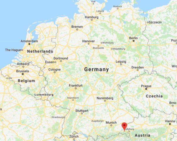 Where is Ruhpolding located on map of Germany
