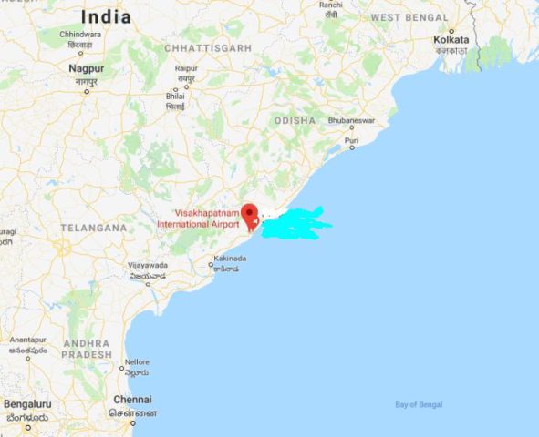 Where is Visakhapatnam located