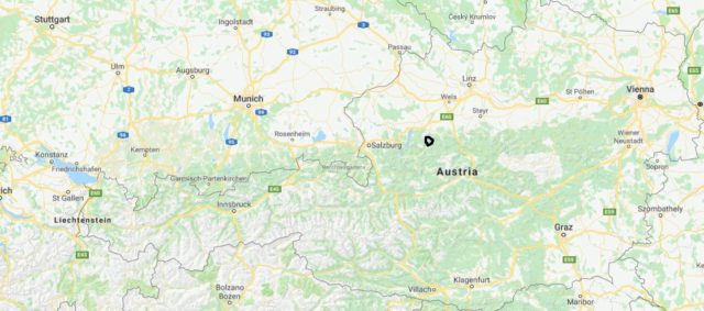 Where is Altmunster located on map of Austria