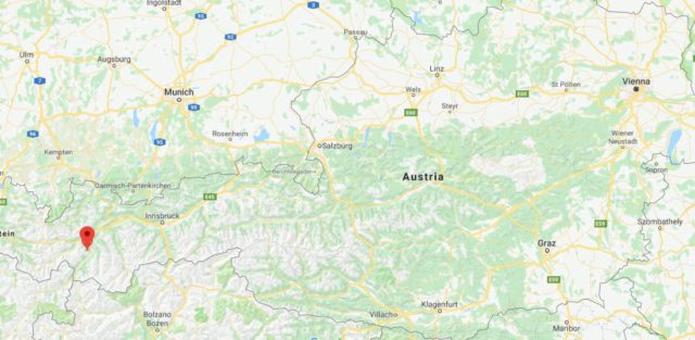 Where is Fiss located on map of Austria