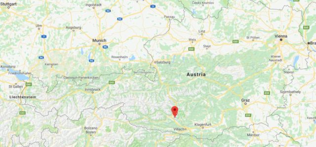 Where is Millstatt located on map of Austria