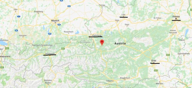 Where is Annaberg im Lammertal located on map of Austria