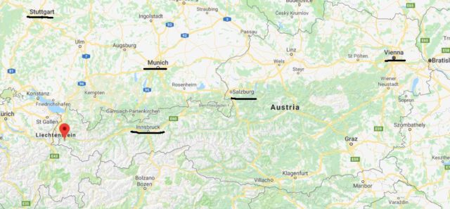Where is Brand located on map of Austria