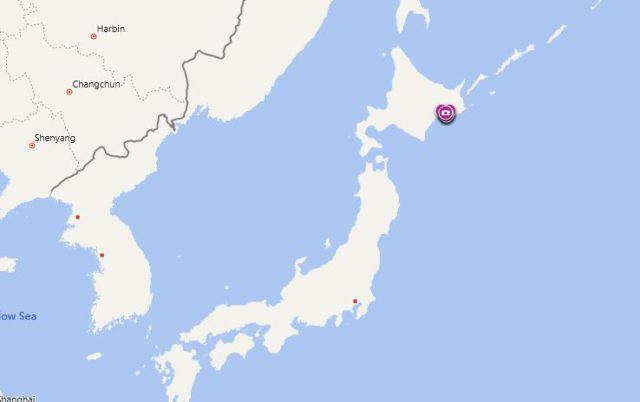 Where is Kushiro Shitsugen National Park located on map of Japan