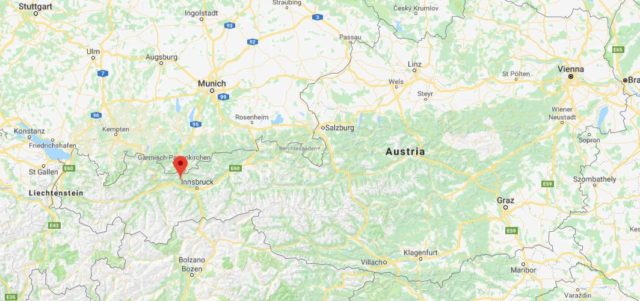 Where is Seefeld on map of Austria