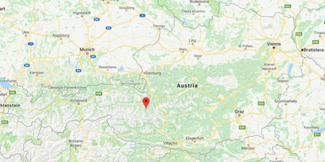 Where is Bad Hofgastein on map of Austria