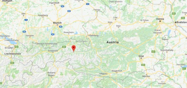 Where is Bramberg am Wildkogel on map of Austria