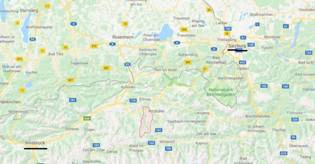 Where is Kirchberg im Tirol on map