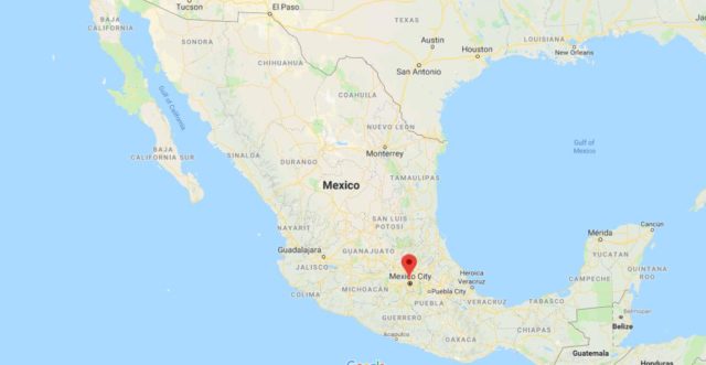 Where is Tlalnepantla de Baz on map of Mexico