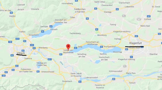 Where is Velden am Worthersee on map