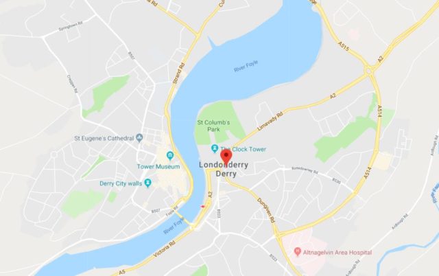 Map of Londonderry