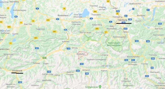 Where is Kitzbuhel on map