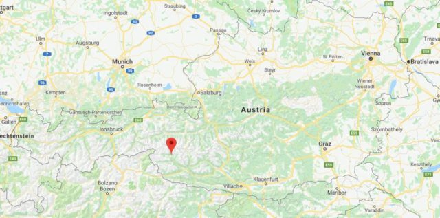 Where is Matrei in Osttirol on map of Austria